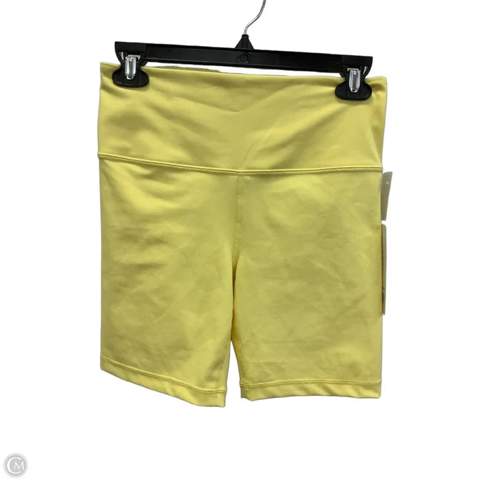 Athletic Shorts By Athleta In Yellow, Size: S