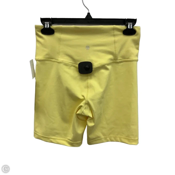 Athletic Shorts By Athleta In Yellow, Size: S