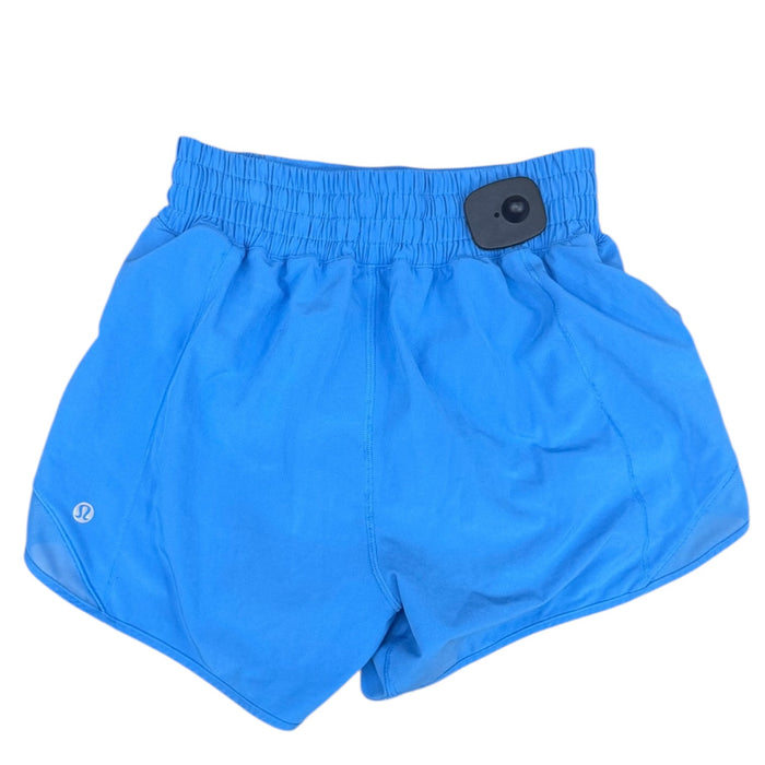 Athletic Shorts By Lululemon In Blue, Size:2