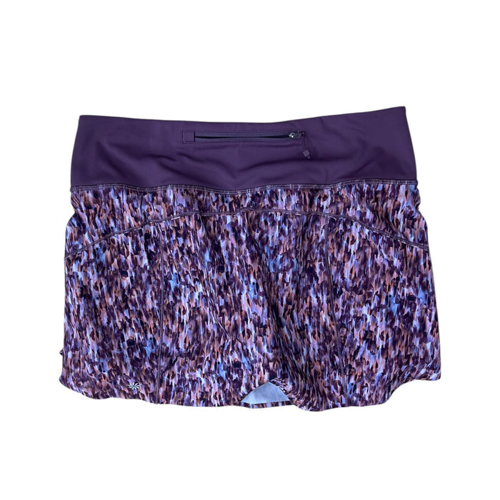 Athletic Skirt By Athleta In Purple, Size:M