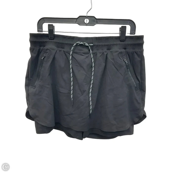 Athletic Skort By Athleta In Black, Size: L