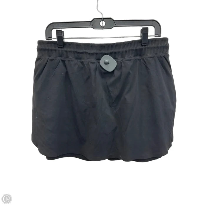 Athletic Skort By Athleta In Black, Size: L