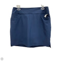 Athletic Skort By Adidas In Blue, Size: L