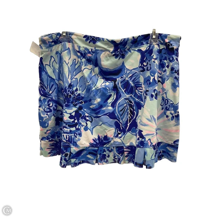 Athletic Skort By Lilly Pulitzer In Blue, Size: Xl