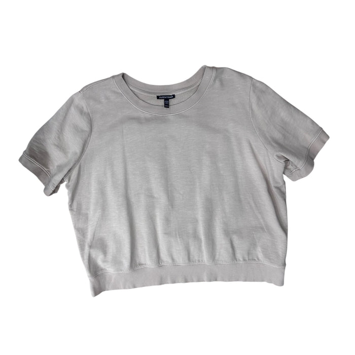 Athletic Sweatshirt Crewneck By Eileen Fisher In Brown, Size:Xl