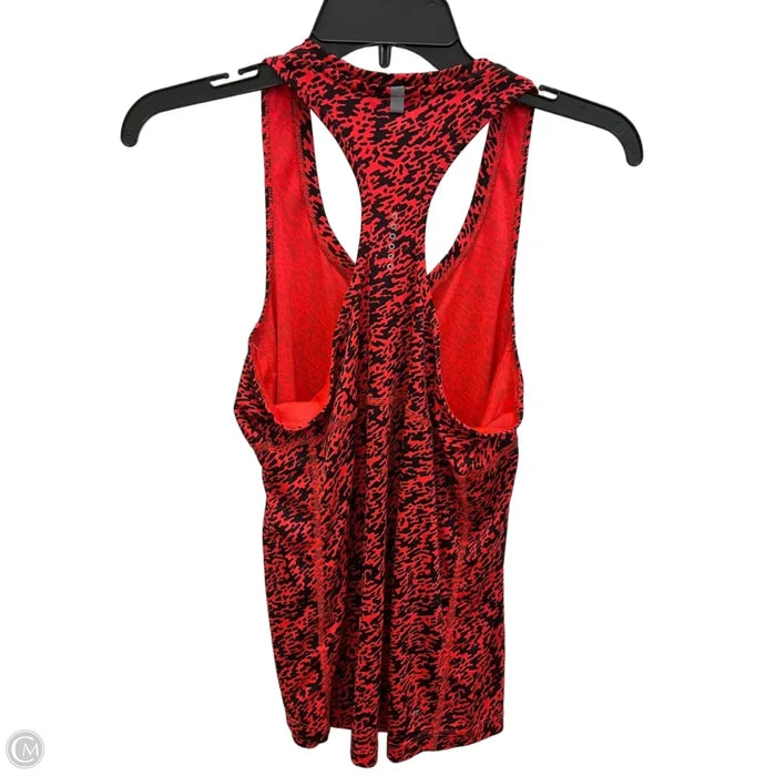 Athletic Tank Top By Nike Apparel In Red, Size: M