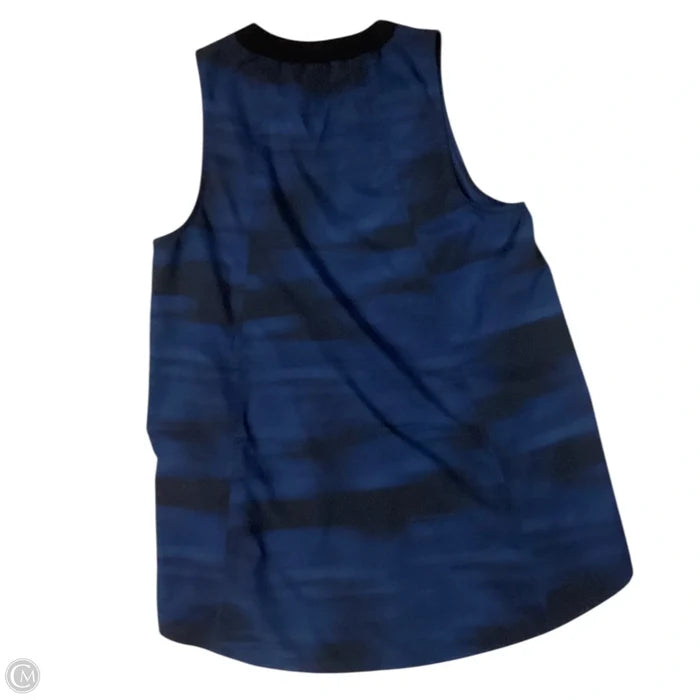 Athletic Tank Top By Athleta In Black & Blue, Size: Xxs