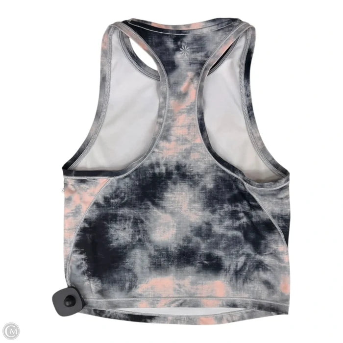 Athletic Tank Top By Athleta In Black & Pink, Size: Xs