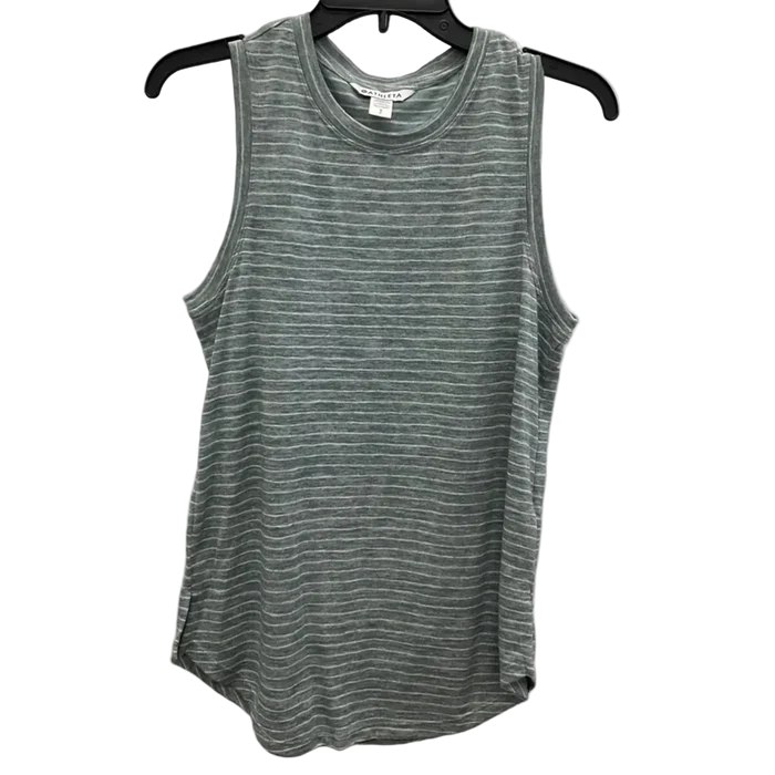 Athletic Tank Top By Athleta In Striped Pattern, Size: S