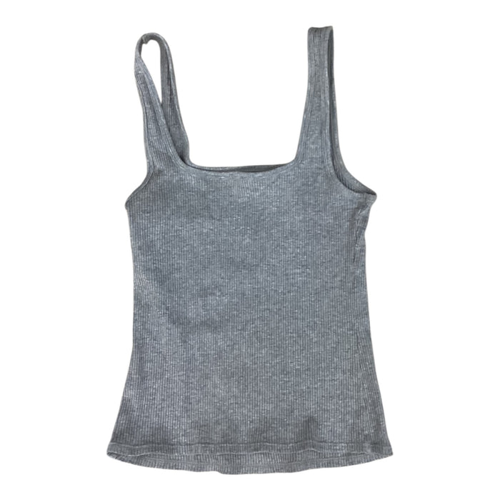 Athletic Tank Top By Fabletics In Grey, Size:M