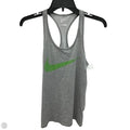 Athletic Tank Top By Nike In Grey, Size: S