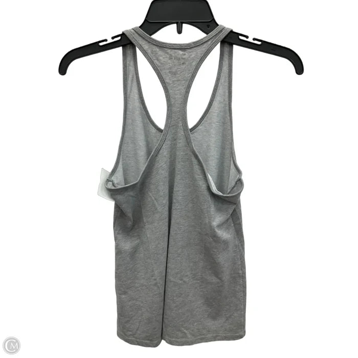 Athletic Tank Top By Nike In Grey, Size: S