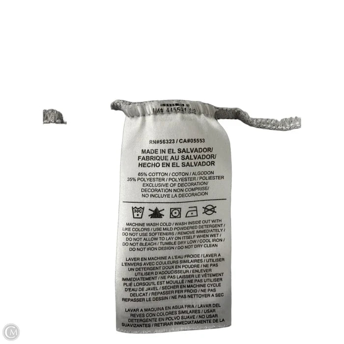 Athletic Tank Top By Nike In Grey, Size: S