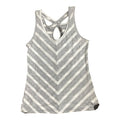 Athletic Tank Top By The North Face In Grey & White, Size:Sp