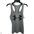 Athletic Tank Top By Under Armour In Grey, Size: M