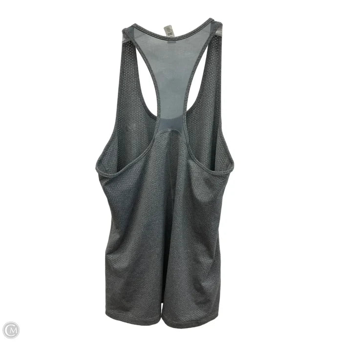 Athletic Tank Top By Under Armour In Grey, Size: M