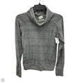 Athletic Top Long Sleeve Collar By Athleta In Grey, Size: M