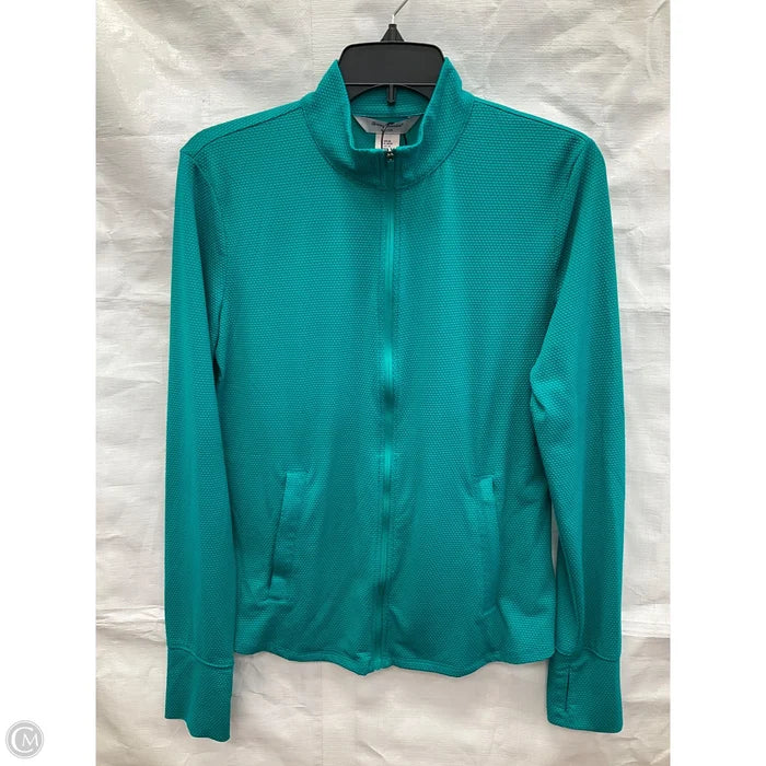 Athletic Top Long Sleeve Collar By Tommy Bahama In Green, Size: M