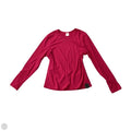 Athletic Top Long Sleeve Crewneck By Athleta In Pink, Size: Xl