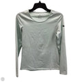 Athletic Top Long Sleeve Crewneck By Nike In Blue, Size: S