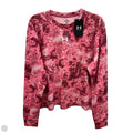 Athletic Top Long Sleeve Crewneck By Under Armour In Pink, Size: Xl