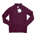 Athletic Top Ls Collar By Fabletics In Purple, Size:M