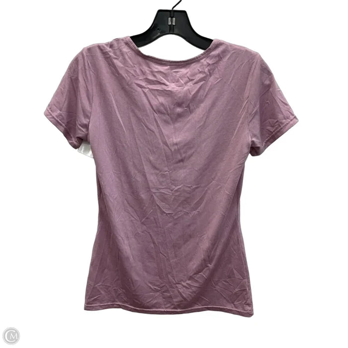 Athletic Top Short Sleeve By 32 Degrees In Purple, Size: S