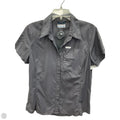 Athletic Top Short Sleeve By Columbia In Grey, Size: L