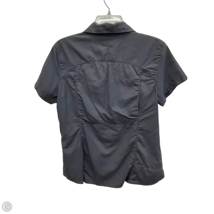 Athletic Top Short Sleeve By Columbia In Grey, Size: L