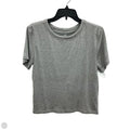 Athletic Top Short Sleeve By Lou And Grey In Grey, Size: Xl