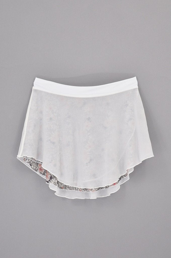 AYLA AK2in1 Reversible Pull-on Skirt in Chelsea ∙ White