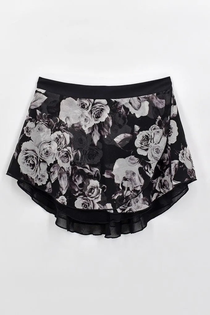 AYLA AK2in1 Reversible Pull-on Skirt in Rose Garden ∙ Night Bloom