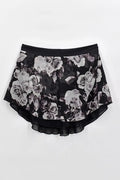 AYLA AK2in1 Reversible Pull-on Skirt in Rose Garden ∙ Night Bloom