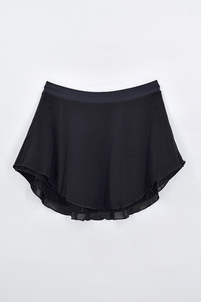 AYLA AK2in1 Reversible Skirt Pull-on in HANA Lace · Black