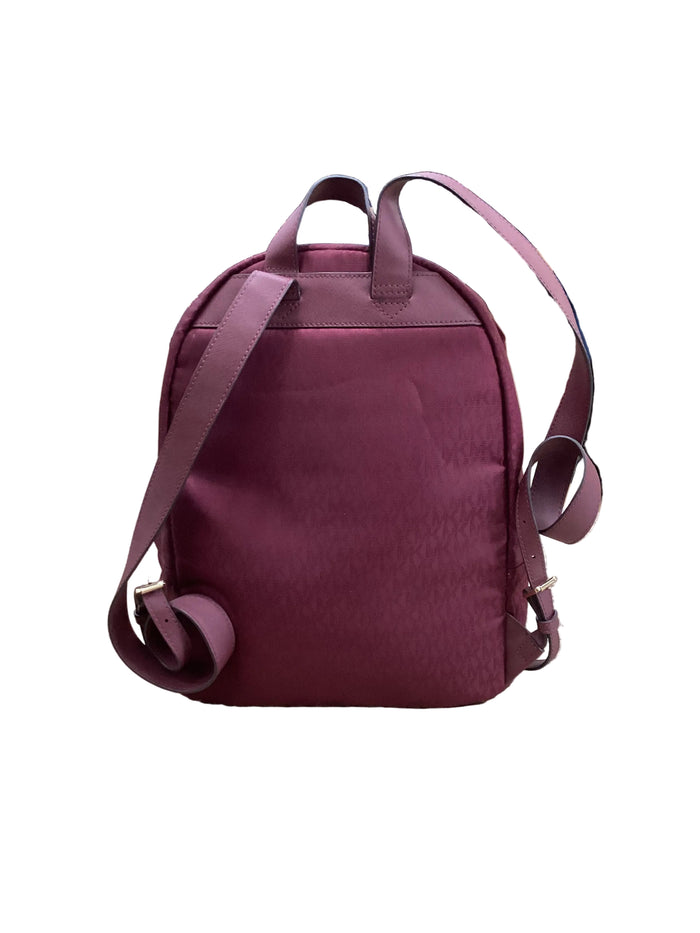 Backpack Designer By Michael Kors In Maroon, Size:Large