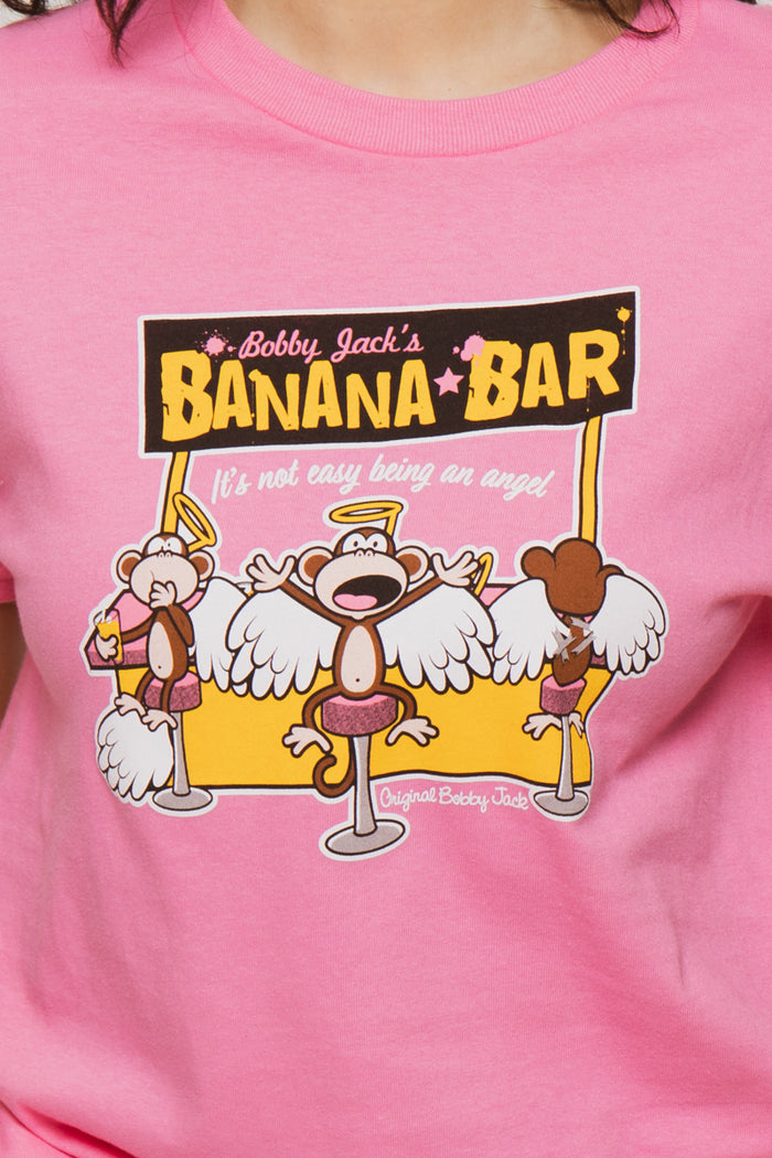 Banana Bar - Bobby Jack Unisex T-Shirt - Pink