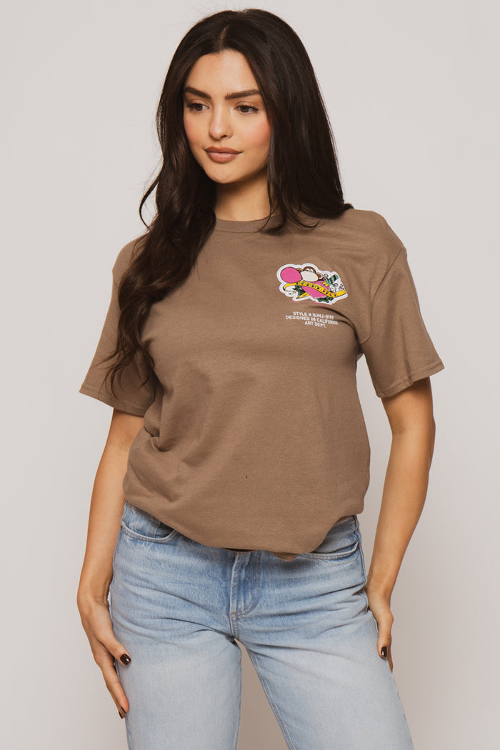 Birds - Bobby Jack Limited Unisex T-Shirt - Brown