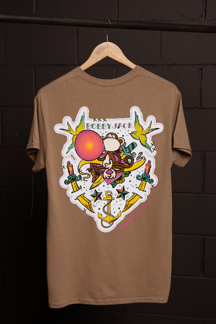 Birds - Bobby Jack Limited Unisex T-Shirt - Brown