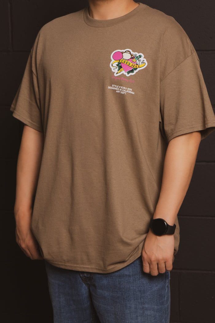 Birds - Bobby Jack Limited Unisex T-Shirt - Brown