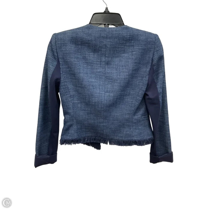 Blazer By Bcbgmaxazria In Blue, Size: Xxs