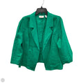 Blazer By Chicos In Green, Size: Xl