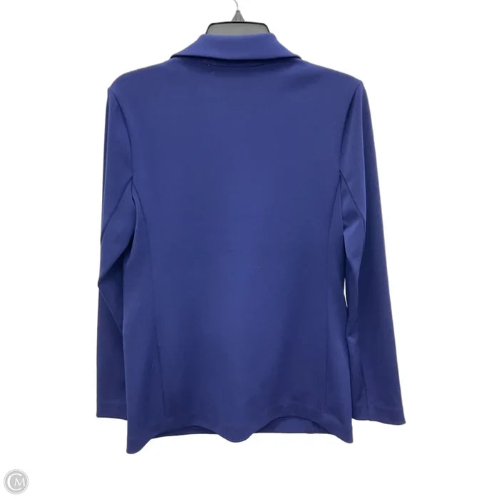 Blazer By Susan Graver In Blue, Size: Xs