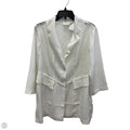 Blazer By Zenergy By Chicos In White, Size: L