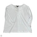 Blouse 3/4 Sleeve By Lauren By Ralph Lauren In White, Size: 3x
