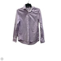 Blouse Long Sleeve By Brooks Brothers In Purple, Size: S