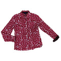 Blouse Ls By Boden In Red & White, Size:12