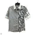 Blouse Short Sleeve By Chicos In White, Size: S