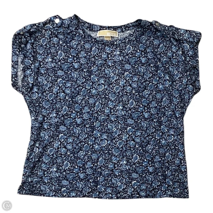 Blouse Sleeveless By Lucky Brand In Blue, Size: M