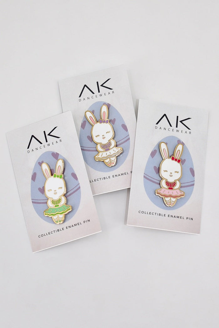 Blushy Tutu Bunny Aurora Pin