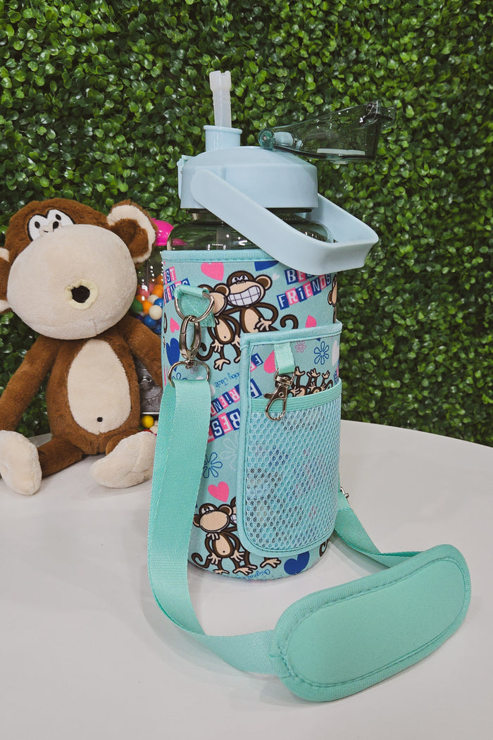 Bobby Jack Best Friends Water Bottle - Mint